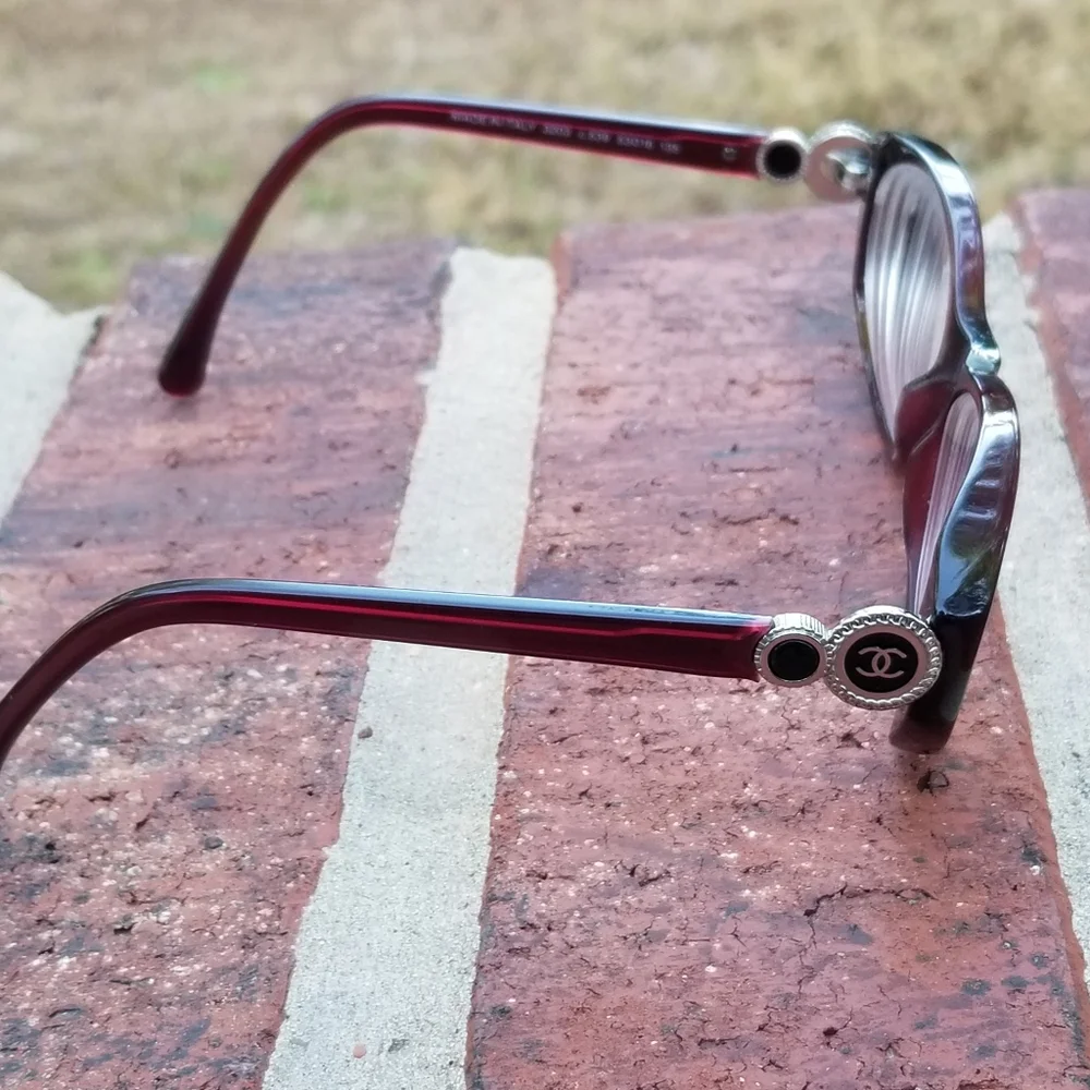 Amazing looking Authentic Chanel CC eyeglasses Frames - Picture 9 of 16
